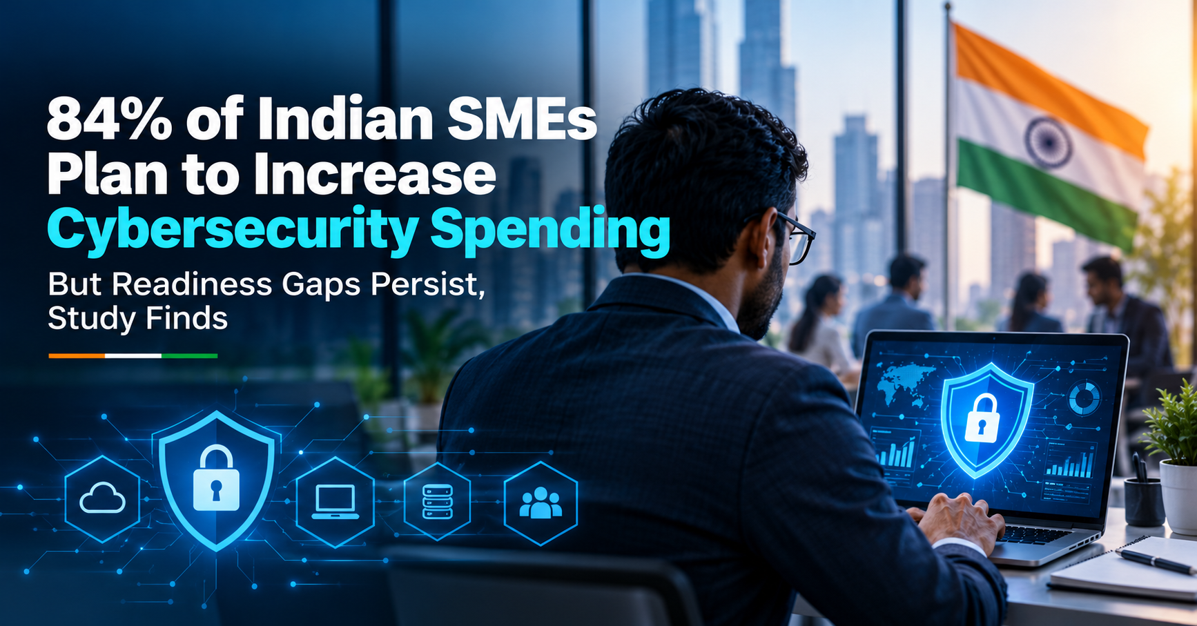 84% of Indian SMEs Plan to Increase Cybersecurity Spending, but Readiness Gaps Remain